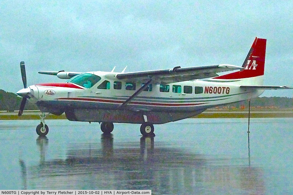 N600TG, 1993 Cessna 208B Grand Caravan C/N 208B-0363, At Barnstable Municipal, MA