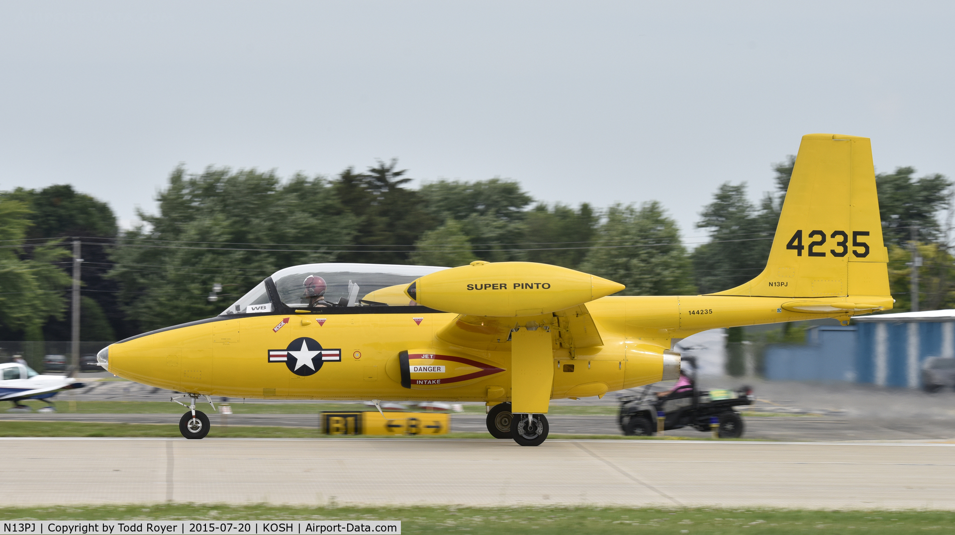 N13PJ, Temco TT-1 Super Pinto C/N TE-13  BuNo.144235, Airventure 2015