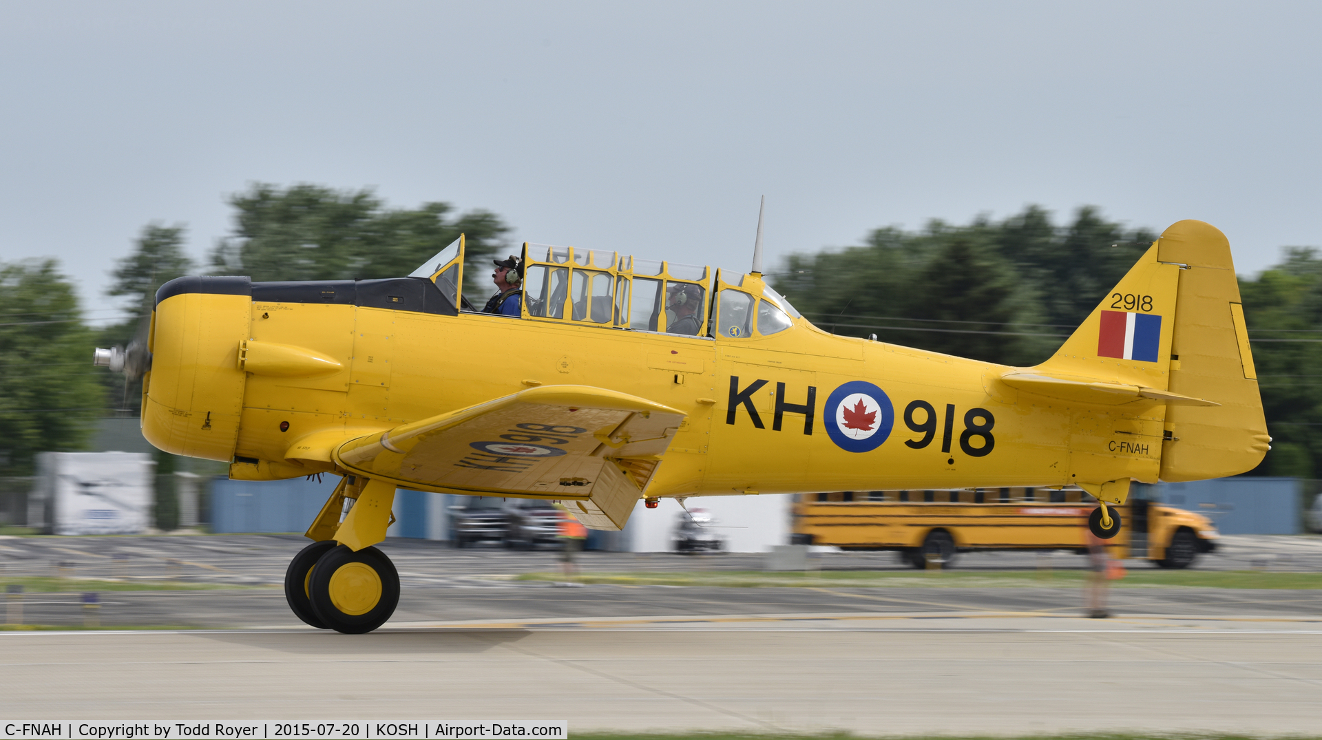 C-FNAH, 1941 Noorduyn AT-16 Harvard II C/N 66-2651, Airventure 2015