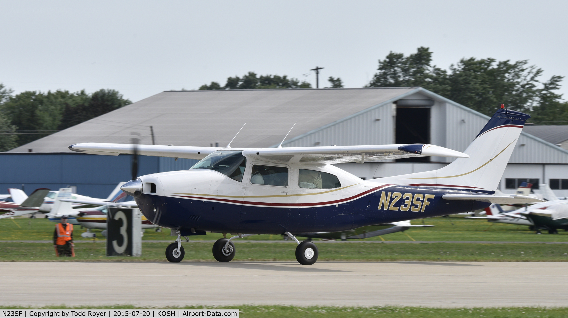 N23SF, 1971 Cessna 210L Centurion C/N 21059547, Airventure 2015