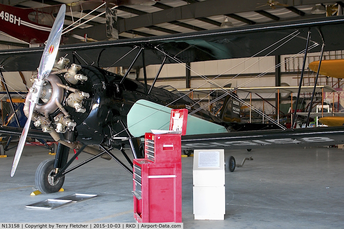 N13158, 1930 Pitcairn PA-7S Super Mailwing C/N 151, At Owls Head Transportation Museum