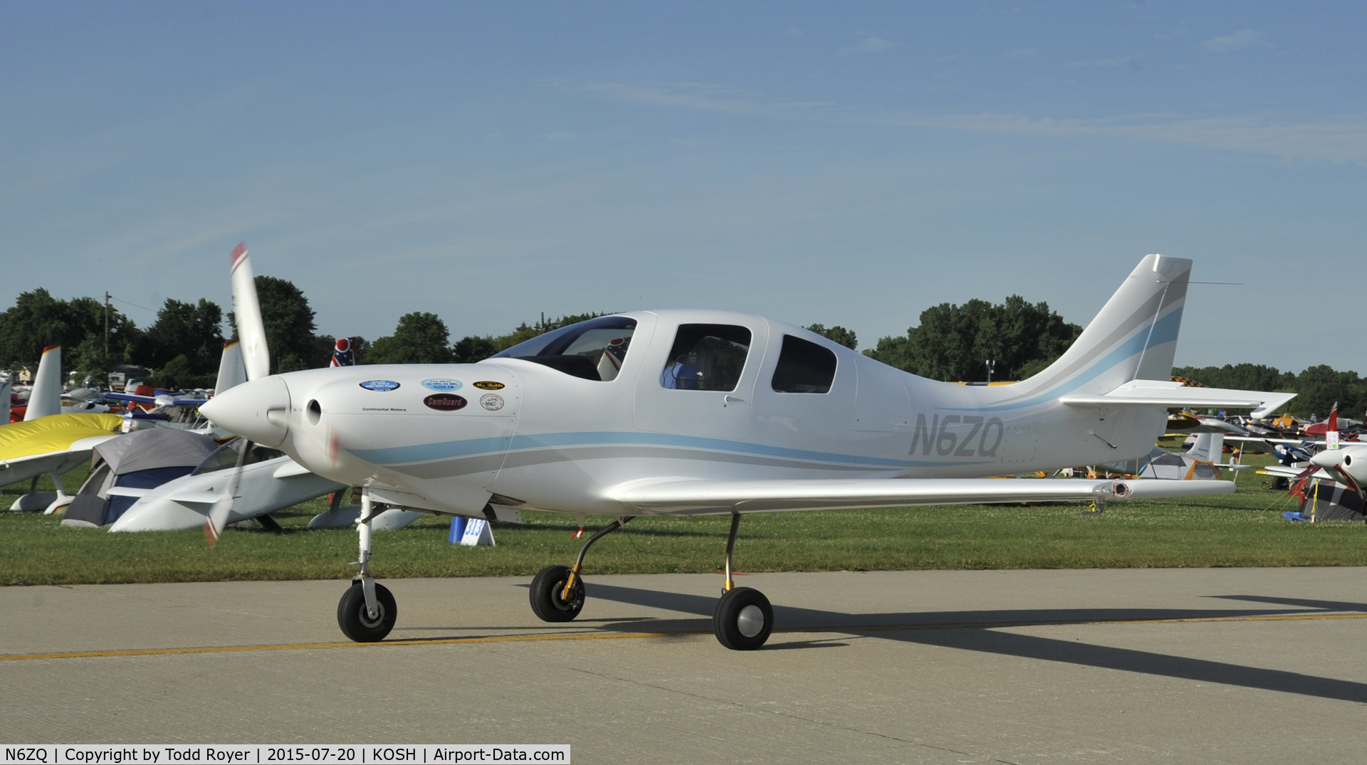 N6ZQ, Lancair IV C/N SB2, Airventure 2015