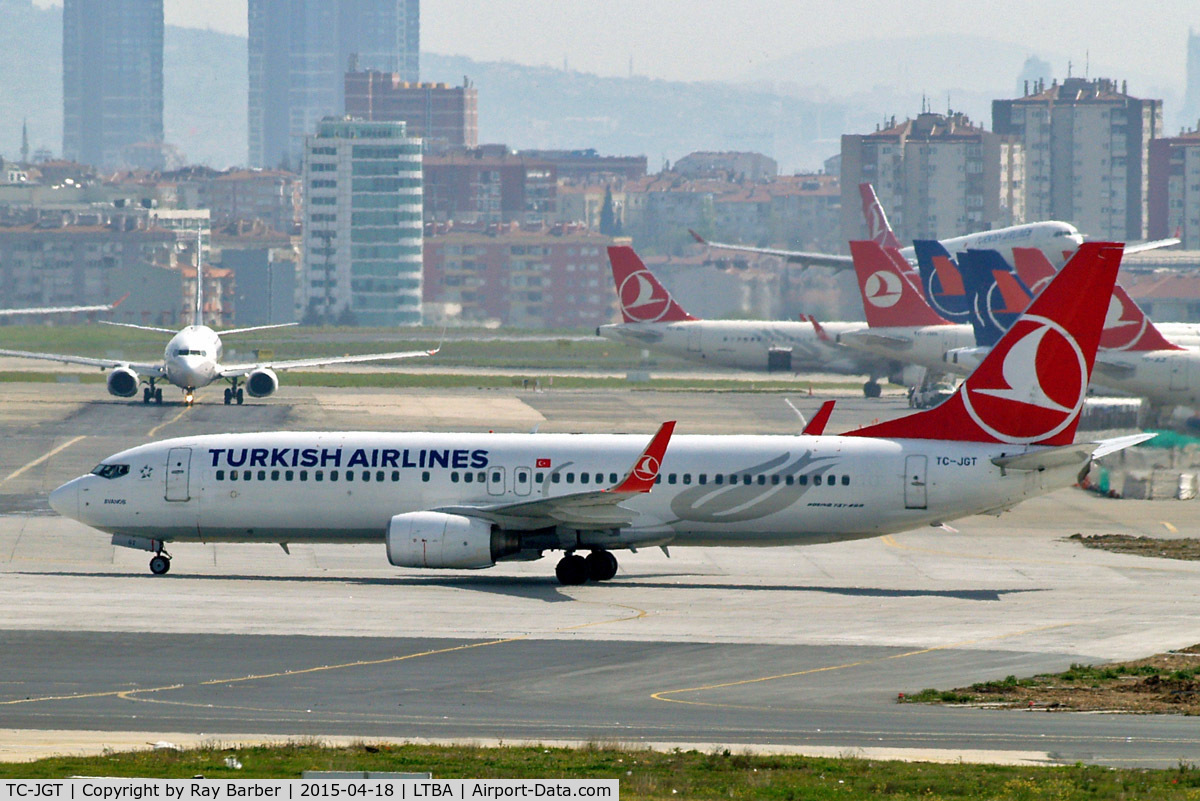 TC-JGT, 2006 Boeing 737-8F2 C/N 34417, Boeing 737-8F2 [34417] (THY Turkish Airlines) Istanbul-Ataturk~TC 18/04/2015
