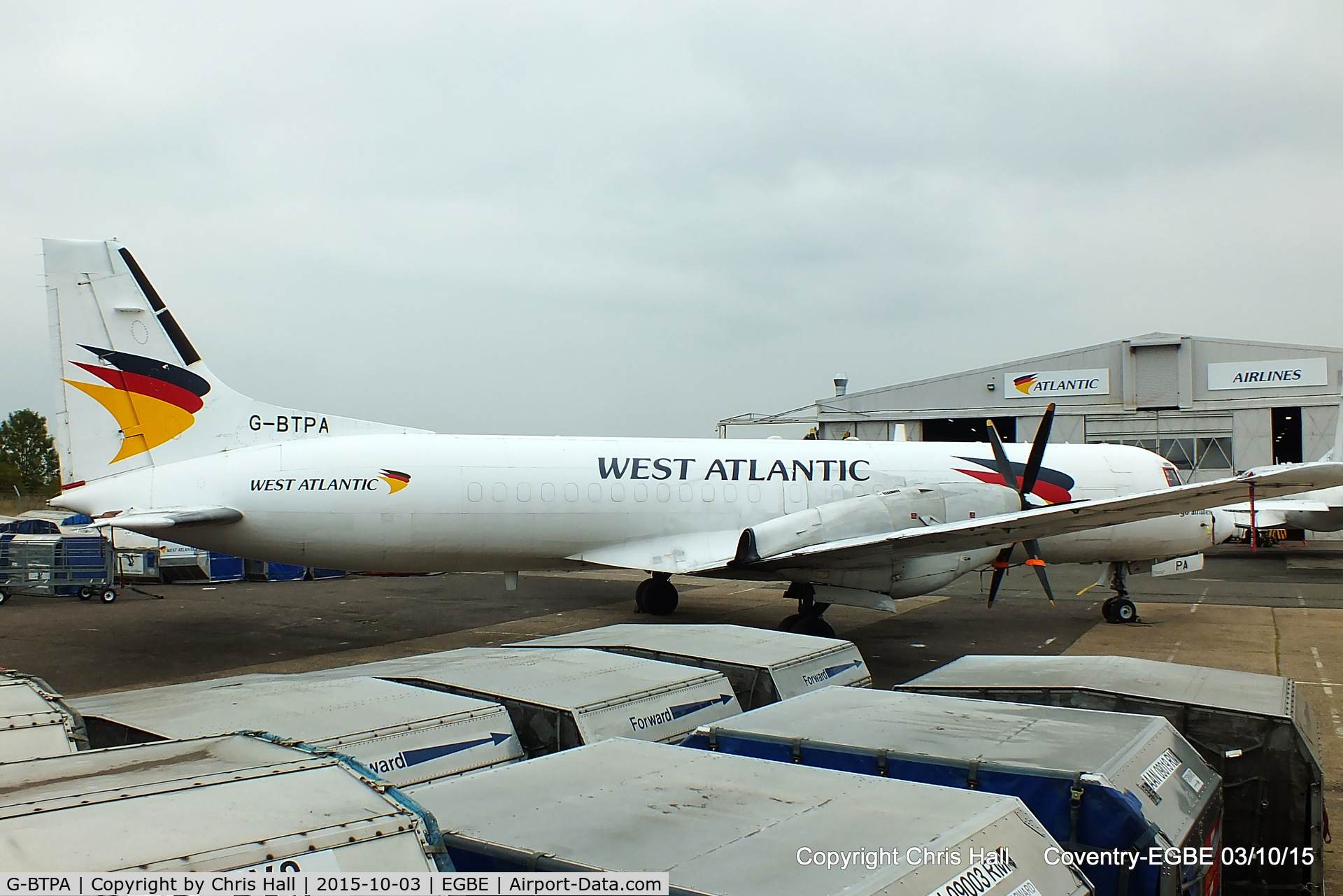 G-BTPA, 1988 British Aerospace ATP C/N 2007, West Atlantic Airlines