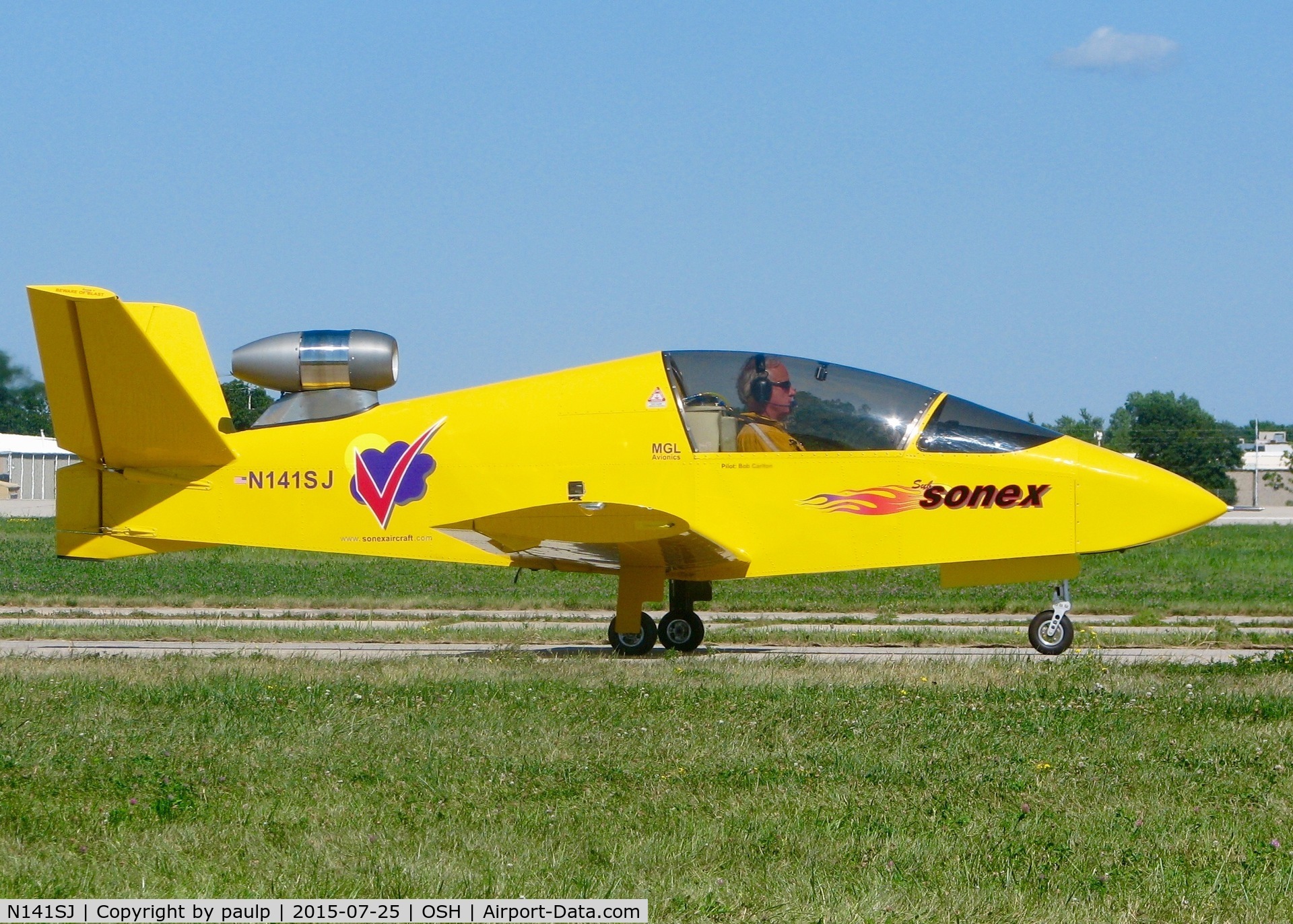 N141SJ, 2014 Sonex JSX-2 C/N 001, At AirVenture