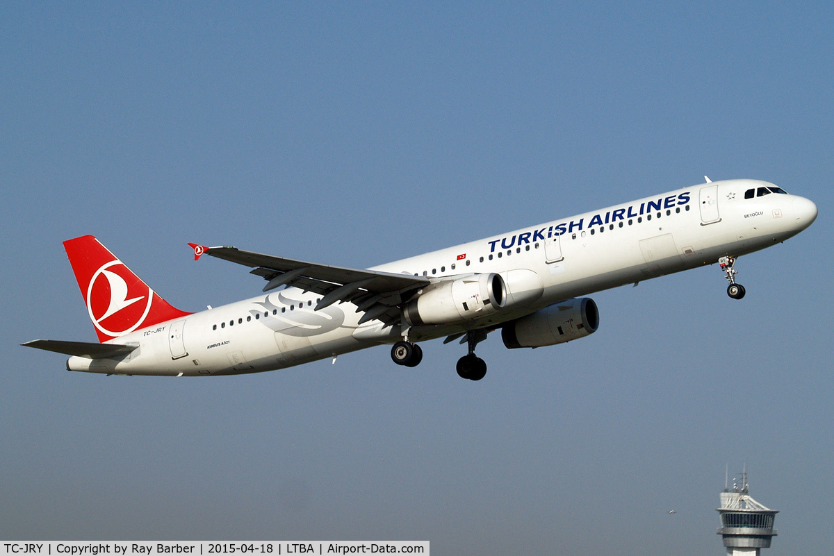 TC-JRY, 2012 Airbus A321-231 C/N 5083, Airbus A321-231 [5085] (THY Turkish Airlines) Istanbul-Ataturk~TC 18/04/2015