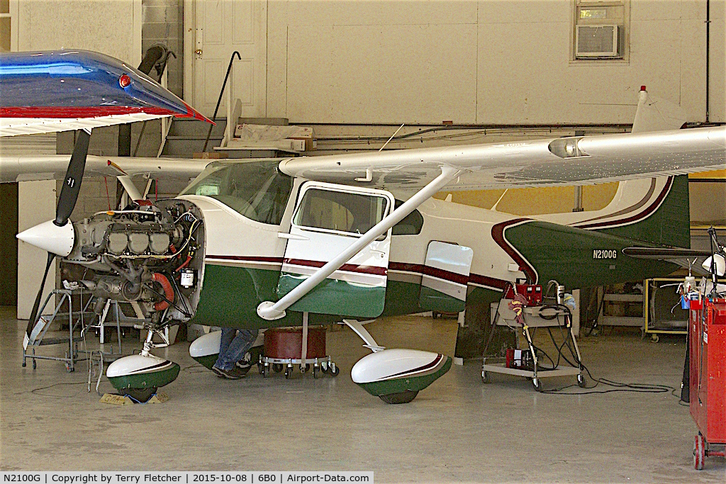 N2100G, 1958 Cessna 182A Skylane C/N 51400, At Middlebury State Airport , Vermont