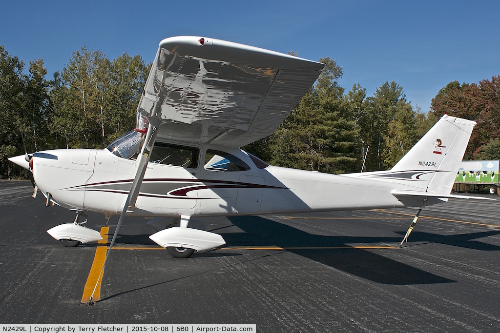 N2429L, 1966 Cessna 172H C/N 17255629, At Middlebury State Airport , Vermont