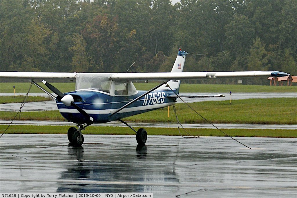 N7162S, 1967 Cessna 150H C/N 15067862, At Fulton County Airport , Johnstown , New York State