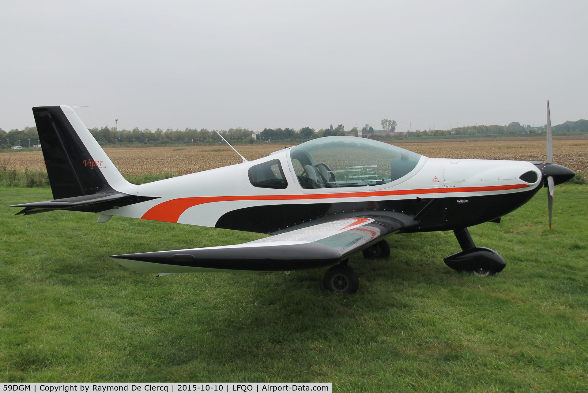 59DGM, Tomark Aero Viper SD-4 C/N 0028, At Lille-Marcq.