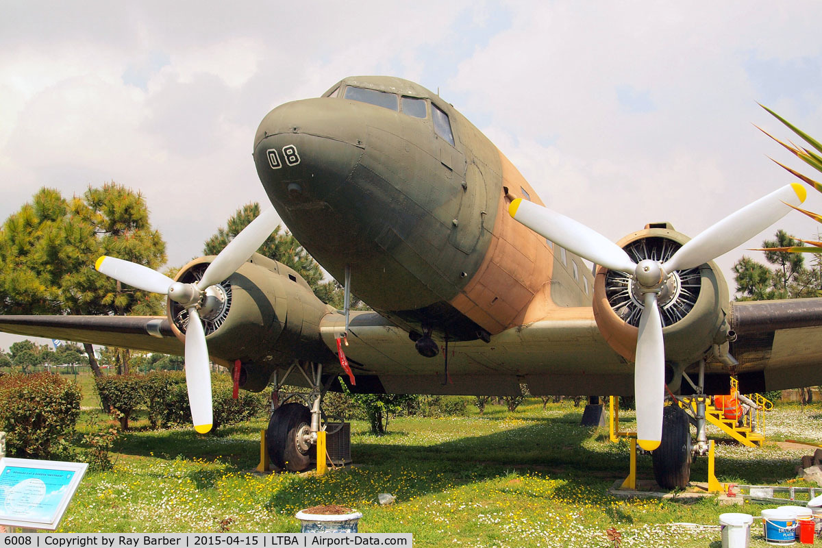 6008, 1943 Douglas C-47B-10-DK Skytrain C/N 15011/26456, Douglas DC-3C-47B-10-DK [15011/26456] (Turkish Air Force) Istanbul-Ataturk~TC 15/04/2015