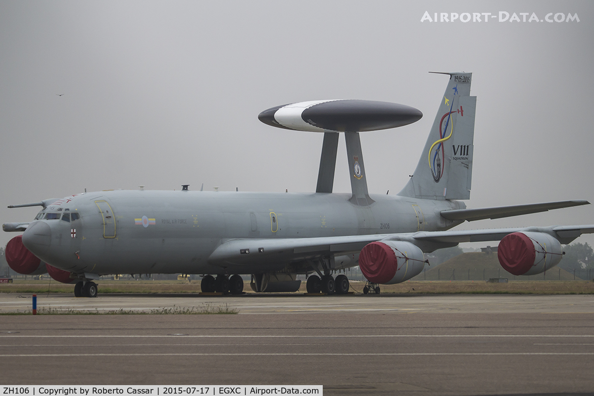 ZH106, 1991 Boeing E-3D Sentry AEW.1 C/N 24114, Coningsby