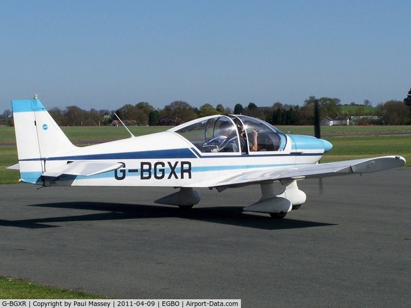 G-BGXR, 1974 Robin HR-200-100 Club C/N 53, Visiting Aircraft.EX:-F-BVYH