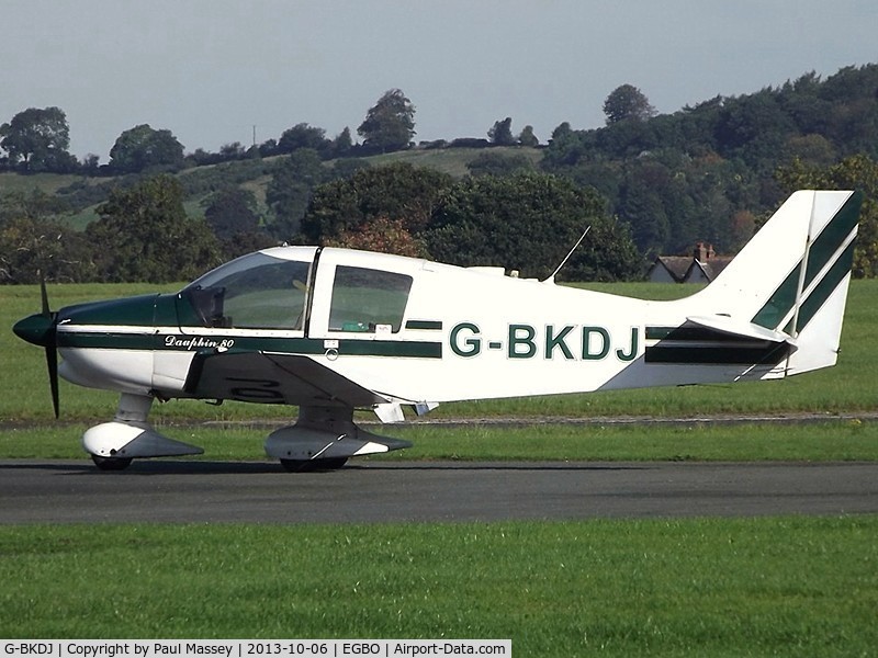 G-BKDJ, 1982 Robin DR-400-120 Dauphin 80 C/N 1584, Previous ID:-PH-CAL