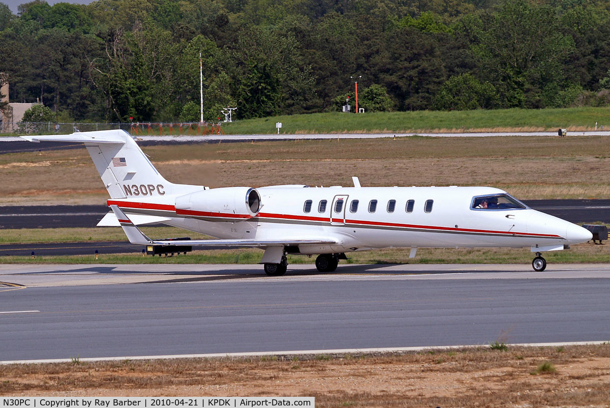 N30PC, Learjet 45 C/N 417, Learjet 45 [45-235] Atlanta-Dekalb Peachtree~N 21/04/2010