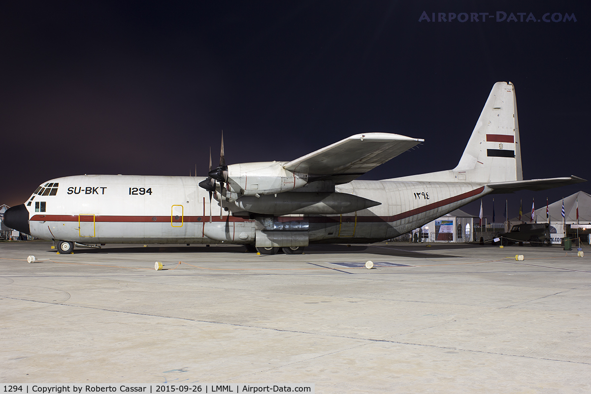 1294, Lockheed C-130H-30 Hercules C/N 382-5191, Malta International Airshow 2015