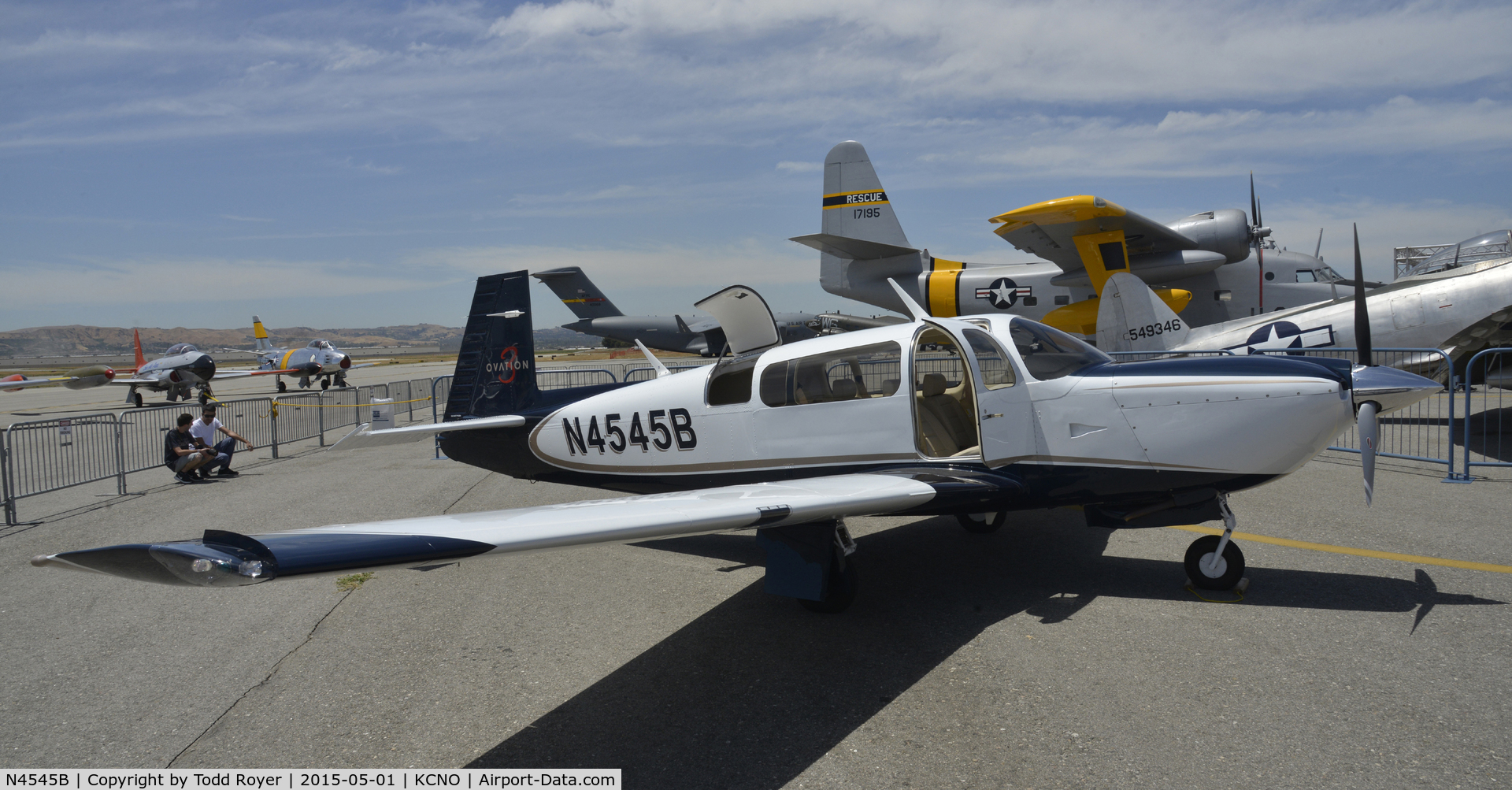 N4545B, 2015 Mooney M20R Ovation C/N 29-0520, 2015 Planes of Fame Airshow