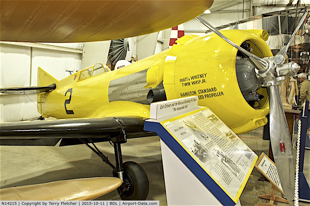 N14215, 1934 Rider Keith R-3 C/N A1, At the New England Air Museum at Bradley International Airport