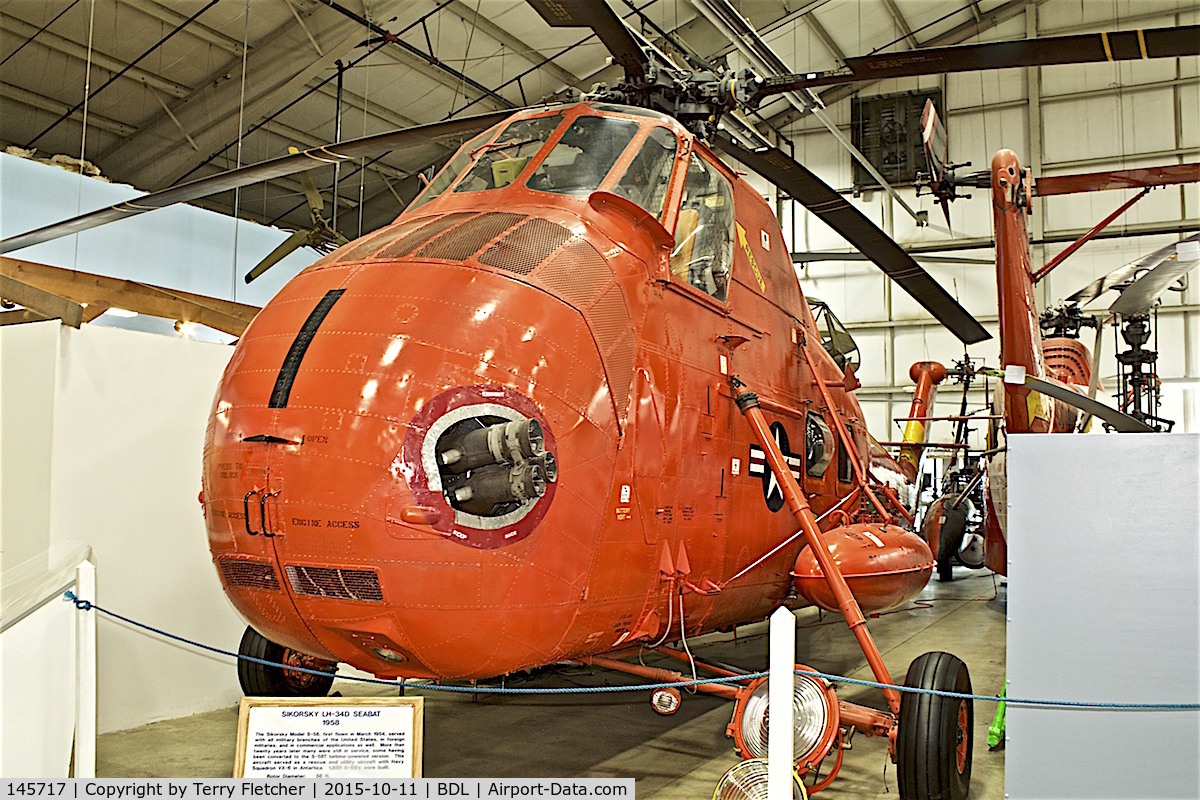 145717, 1958 Sikorsky UH-34E C/N 58804, At the New England Air Museum at Bradley International Airport