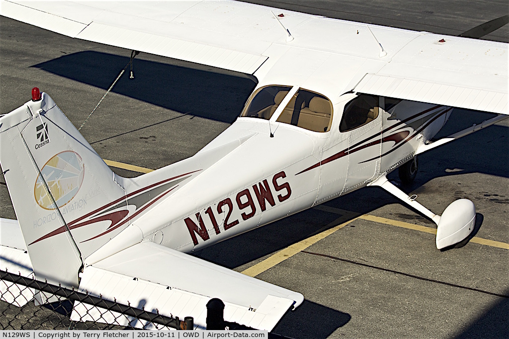 N129WS, 2005 Cessna 172S C/N 172S10012, At Norwood Memorial Airport , Boston , MA