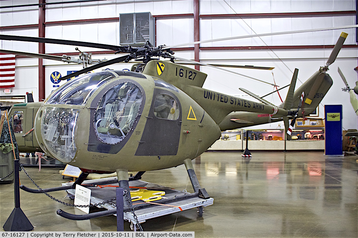 67-16127, 1967 Hughes OH-6A Cayuse C/N 0512, At New England Air Museum
