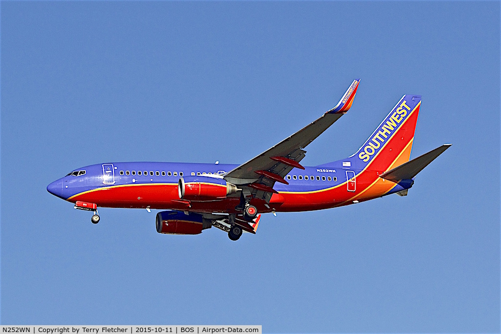 N252WN, 2006 Boeing 737-7H4 C/N 34973, 2006 Boeing 737-7H4, c/n: 34973 of Southwest