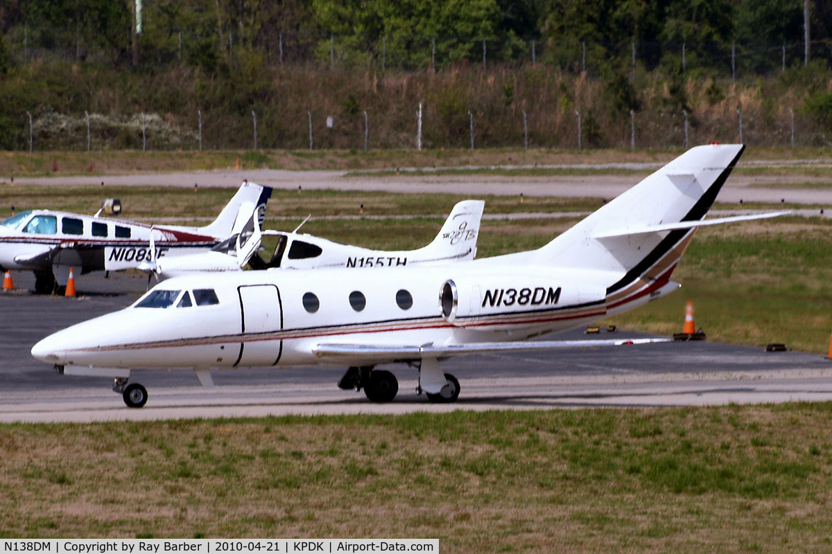 N138DM, 1981 Dassault Falcon 10 C/N 181, Dassault  Falcon 10 [181] Atlanta-Dekalb Peachtree~N 21/04/2010