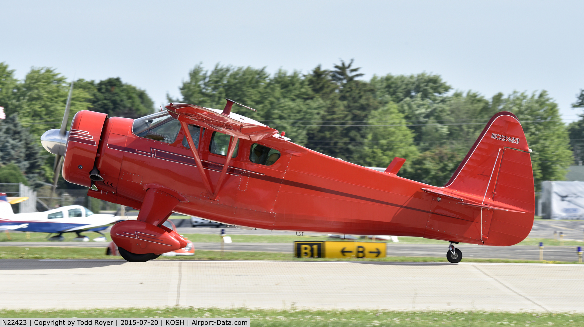 N22423, 1940 Howard Aircraft DGA-15P C/N 522, Airventure 2015