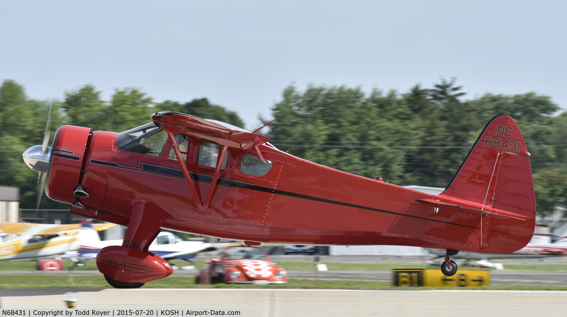 N68431, 1943 Howard Aircraft DGA-15P C/N 991, Airventure 2015