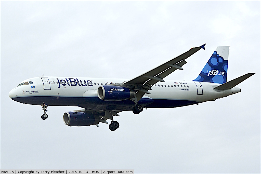 N641JB, 2006 Airbus A320-232 C/N 2848, N641JB (Blue Come Back Now Ya Hear?), 2006 Airbus A320-232, c/n: 2848