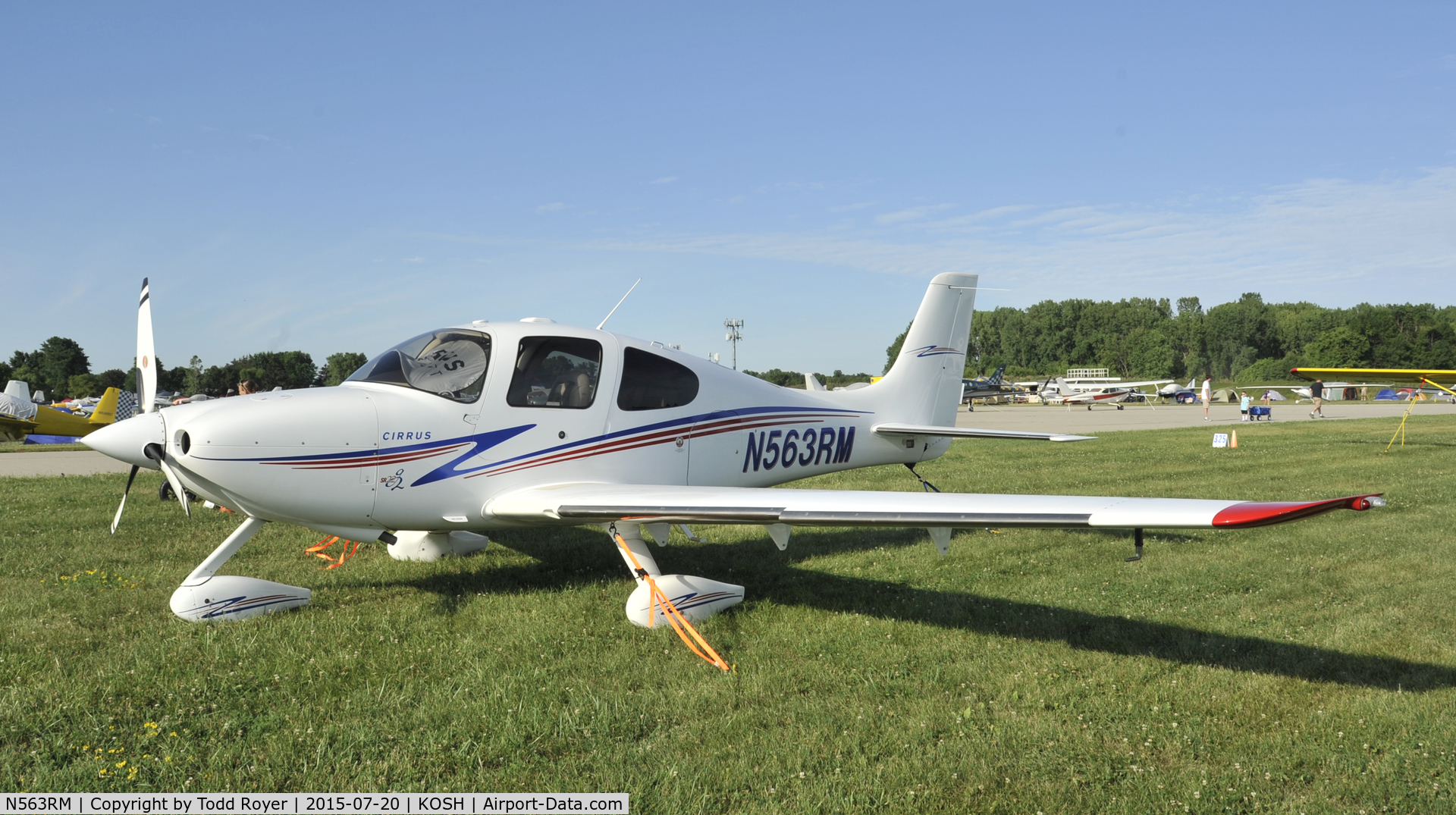 N563RM, Cirrus SR22 C/N 1634, Airventure 2015