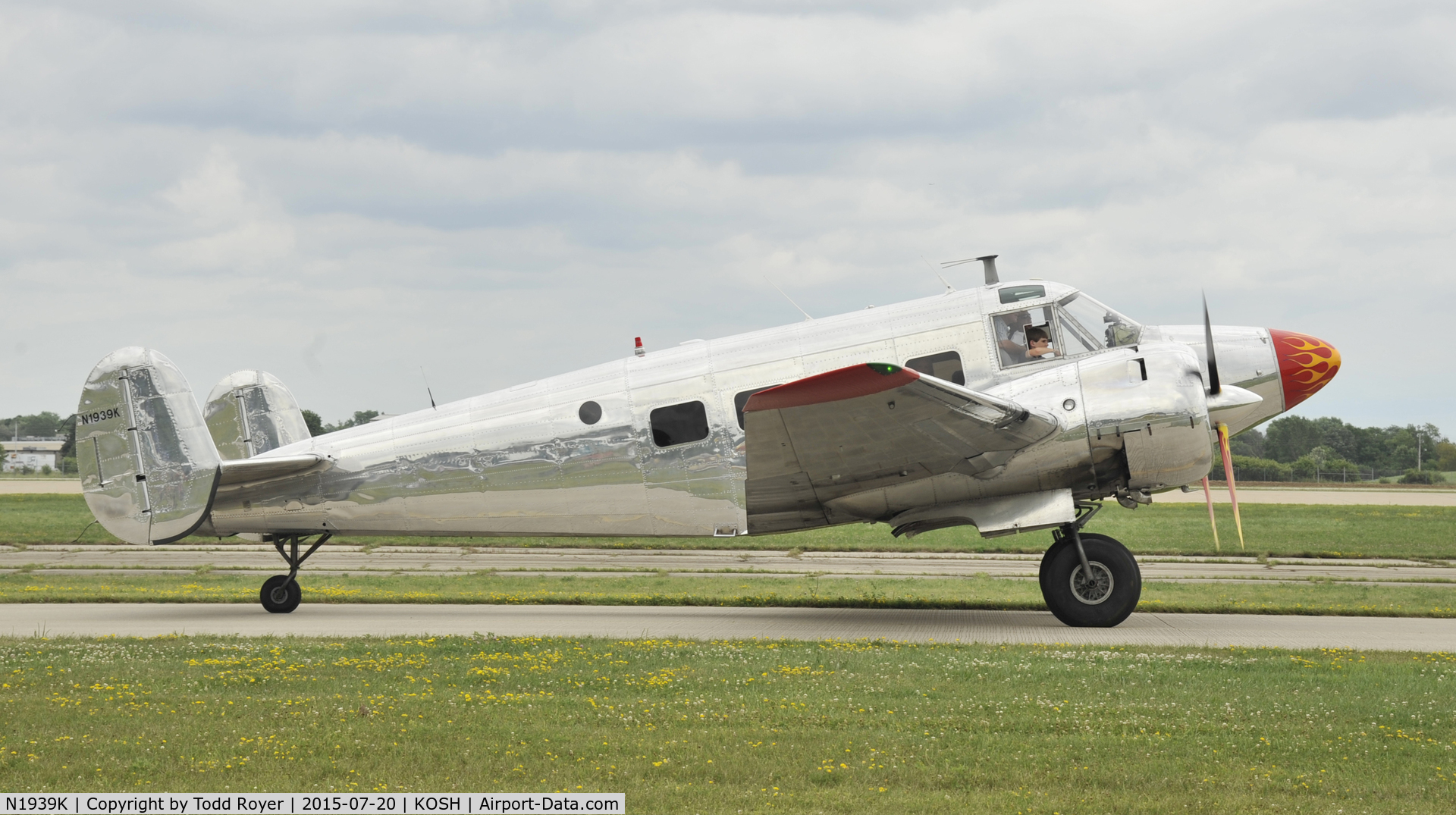 N1939K, 1959 Beech E18S-9700 C/N BA-403, Airventure 2015