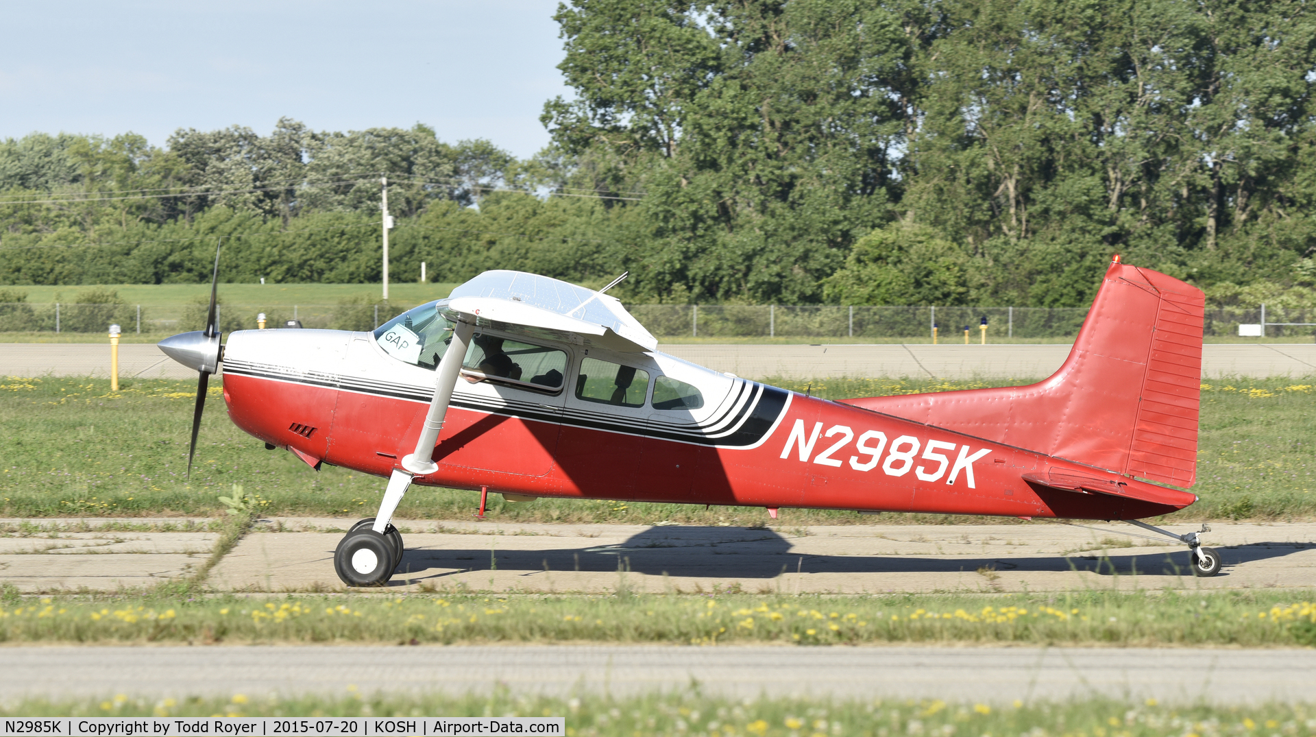 N2985K, 1980 Cessna 180K Skywagon C/N 18053148, Airventure 2015