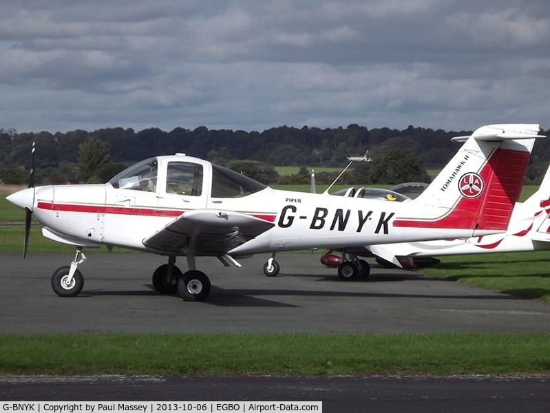 G-BNYK, 1978 Piper PA-38-112 Tomahawk Tomahawk C/N 38-78A0059, EX:-N2376V.