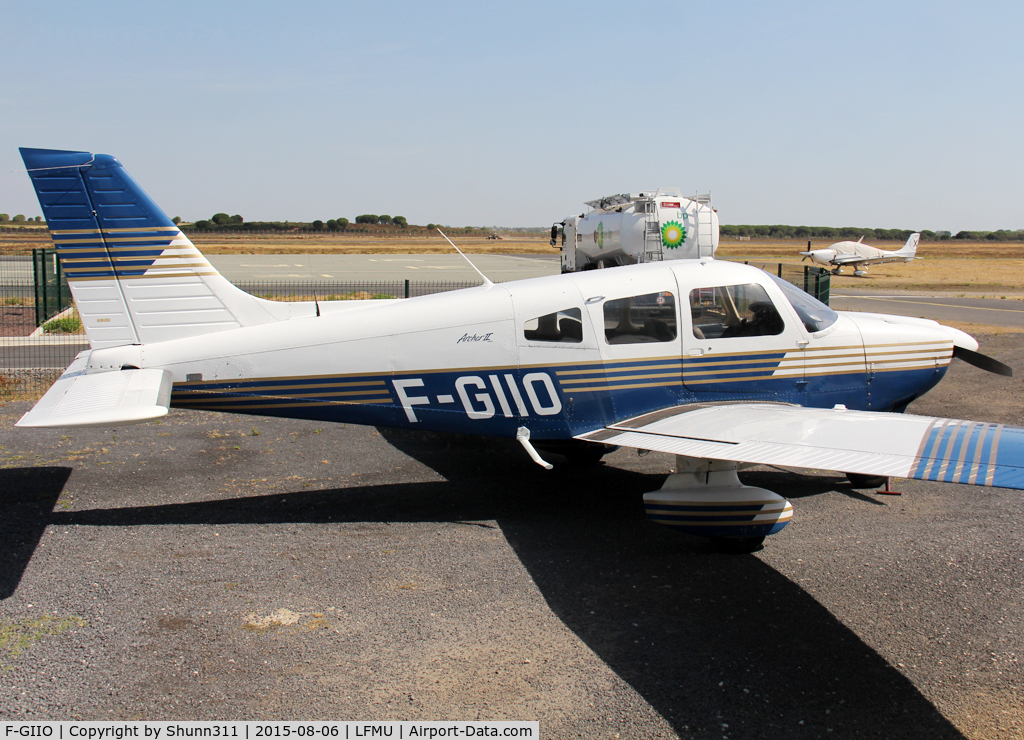 F-GIIO, Piper PA-28-181 Archer C/N 28-90190, Parked at the Airclub...