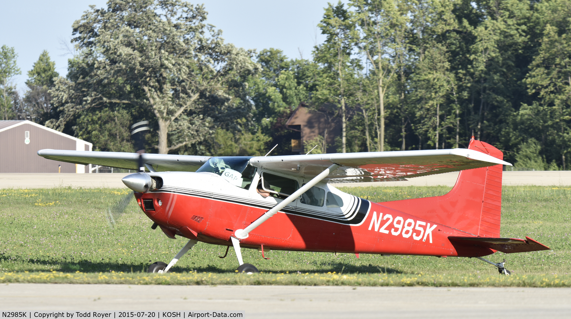 N2985K, 1980 Cessna 180K Skywagon C/N 18053148, Airventure 2015