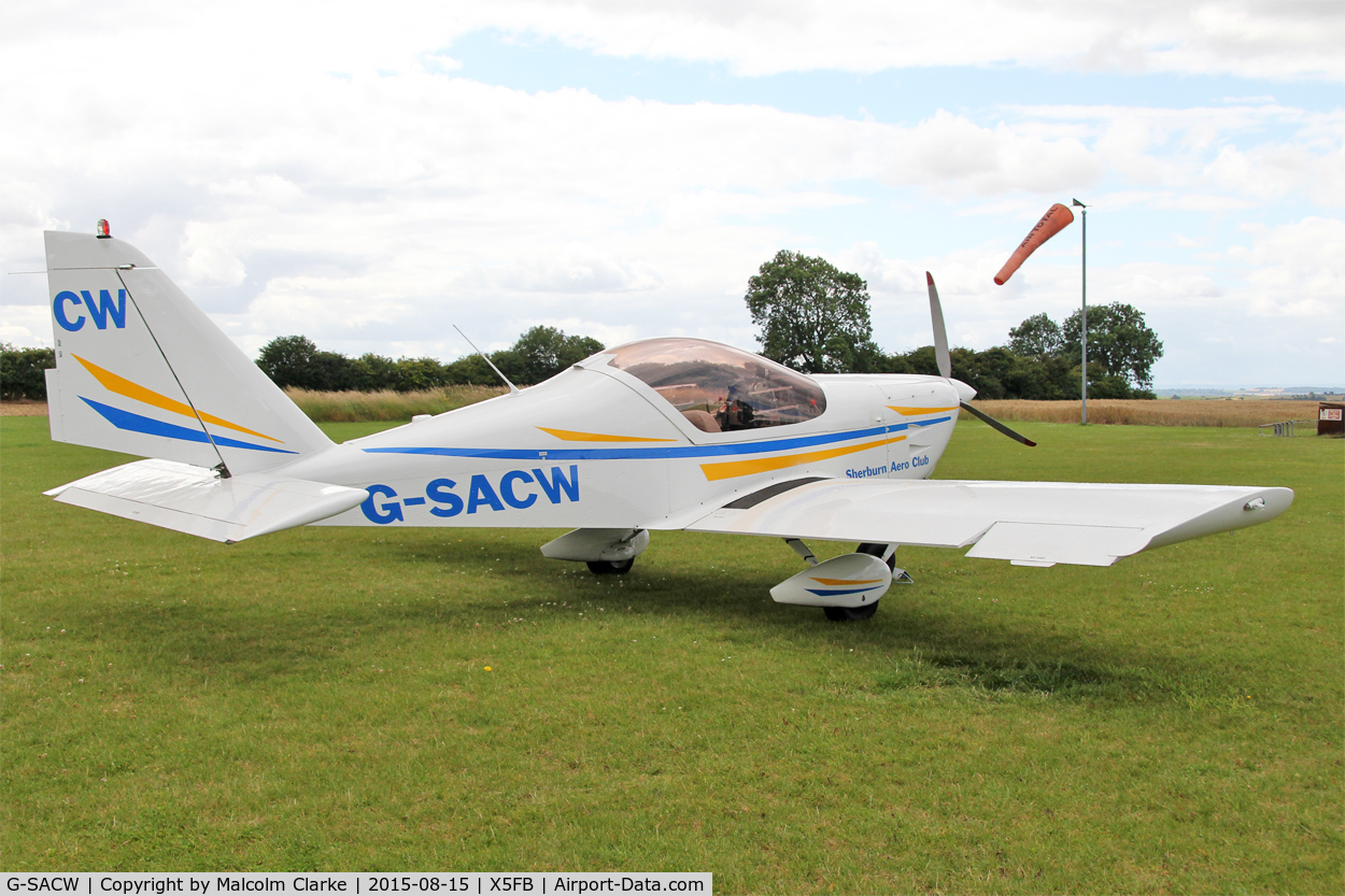 G-SACW, 2011 Aero AT-3 R100 C/N AT3-058, Aero AT-3 R100, Fishburn Airfield,August 15th 2015.