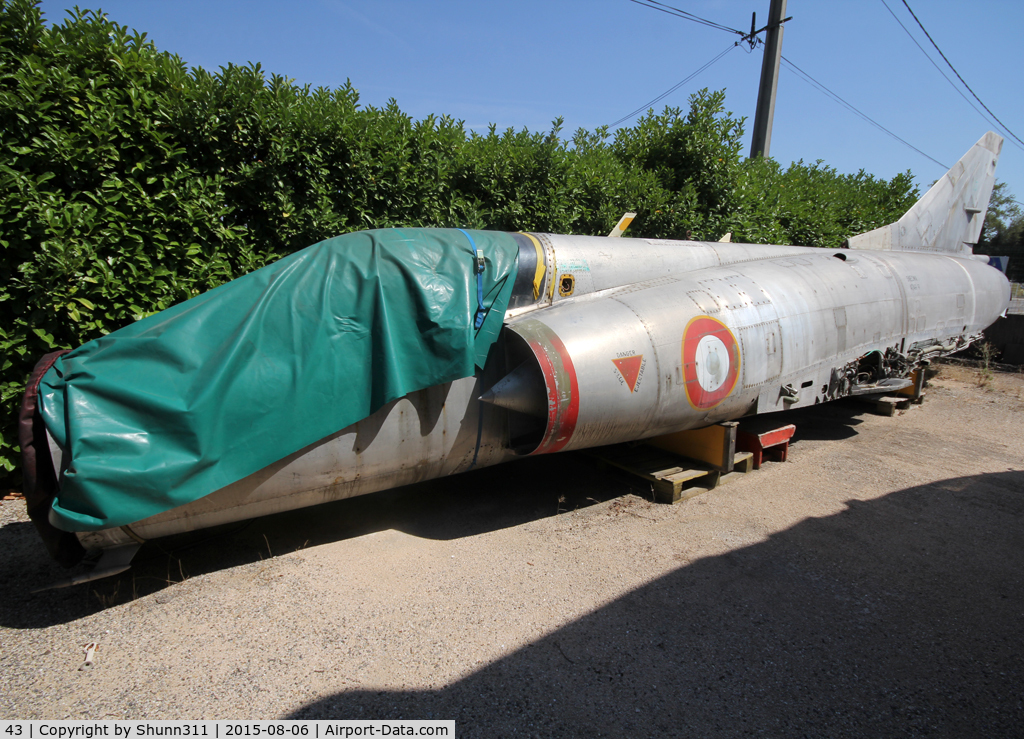 43, Dassault Mirage IIIC C/N 43, Stored inside Tourniaire Museum...