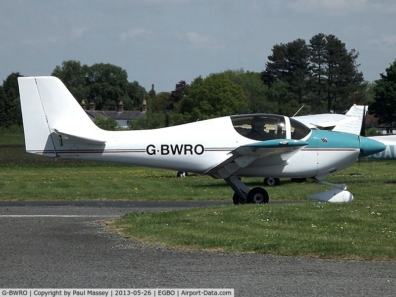 G-BWRO, 1997 Europa Tri-Gear C/N PFA 247-12849, Visiting EGBO.