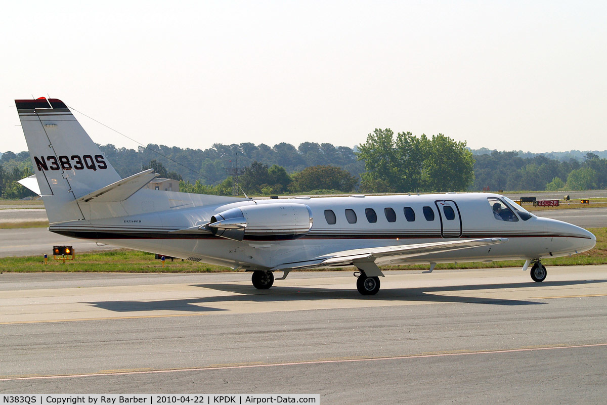 N383QS, 1998 Cessna 560 C/N 560-0483, Cessna Citation Ultra [560-0483] (NetJets) Atlanta-Dekalb Peachtree~N 22/04/2010