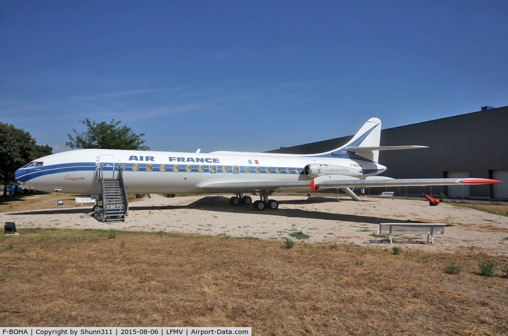 F-BOHA, 1968 Sud Aviation SE-210 Caravelle III C/N 242, Preserved here... restored and repaintes since any years