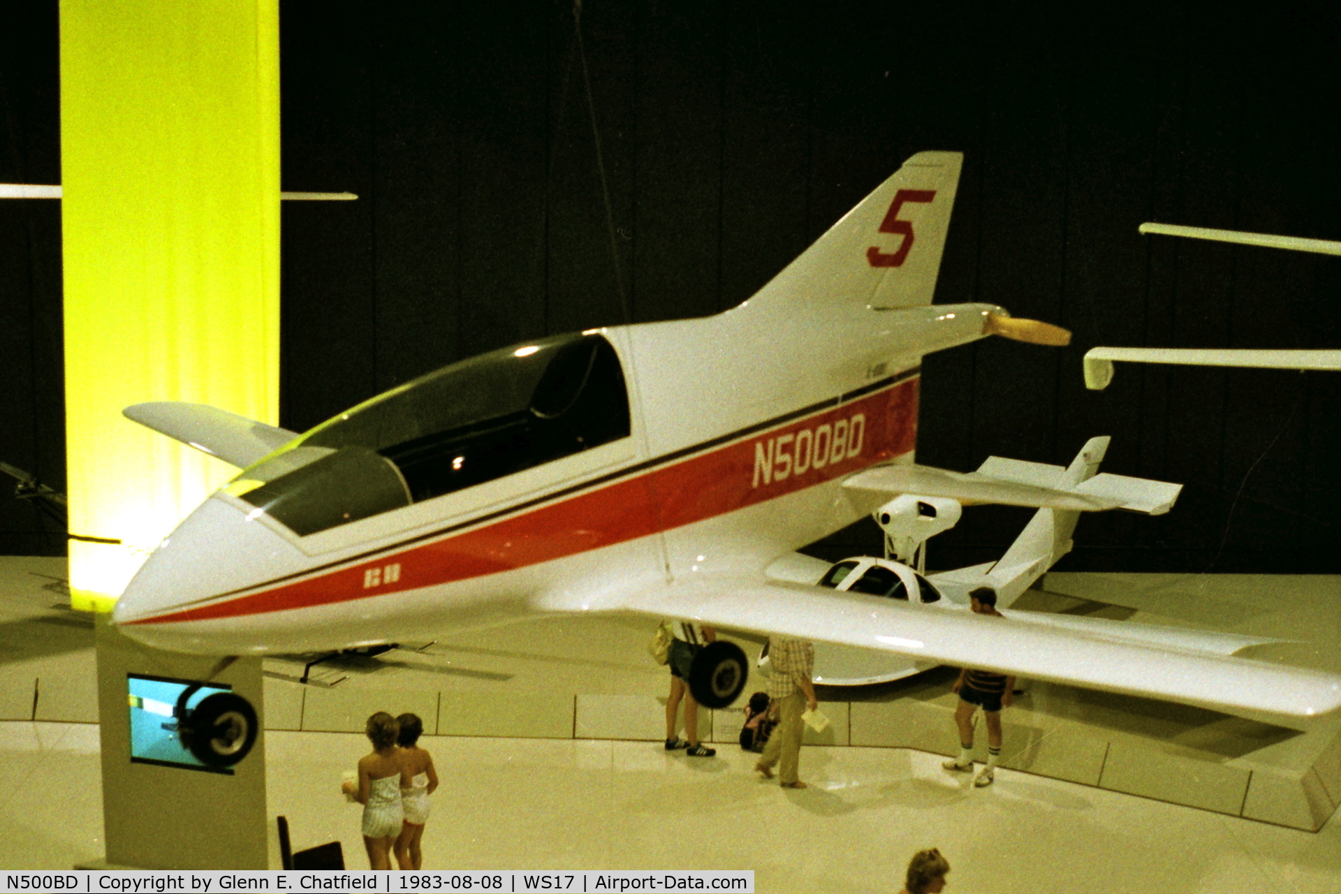N500BD, 1971 Bede BD-5 C/N 1 (N500BD), At the EAA Museum