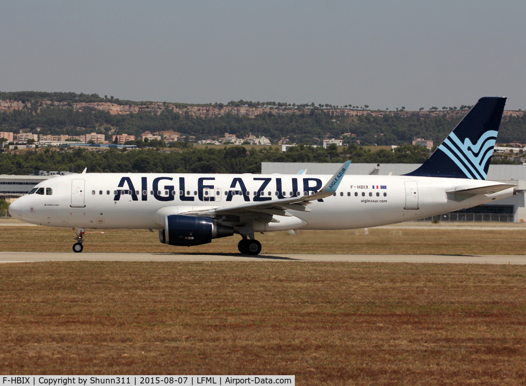 F-HBIX, 2014 Airbus A320-214 C/N 6012, Taking off from rwy 31L