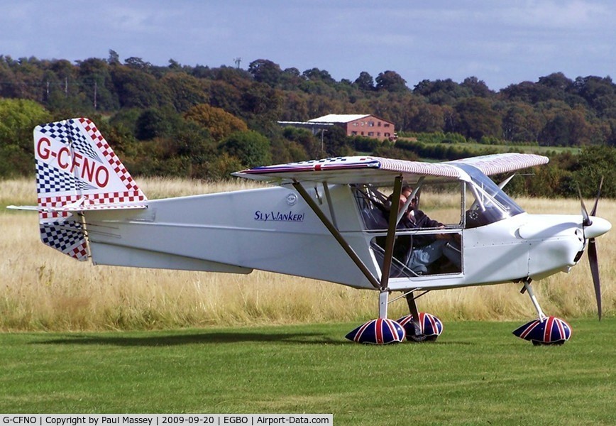 G-CFNO, 2008 Skyranger Swift 912S(1) C/N BMAA/HB/566, @ Halfpenny Green.