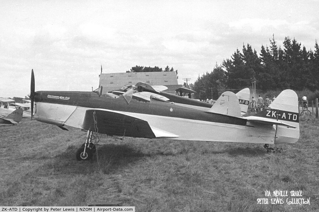ZK-ATD, Miles M14A Hawk Trainer 3 C/N 897, Canterbury AC, Christchurch
