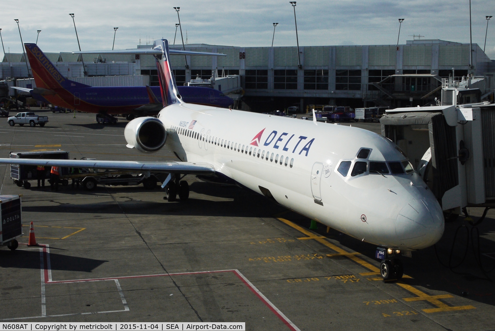 N608AT, 2000 Boeing 717-200 C/N 55081, Now in Delta colours