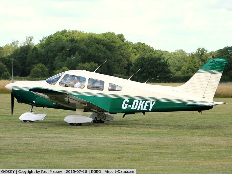 G-DKEY, 1977 Piper PA-28-161 C/N 28-7716084, Visitor @ Halfpenny Green.EX:-N1120Q.