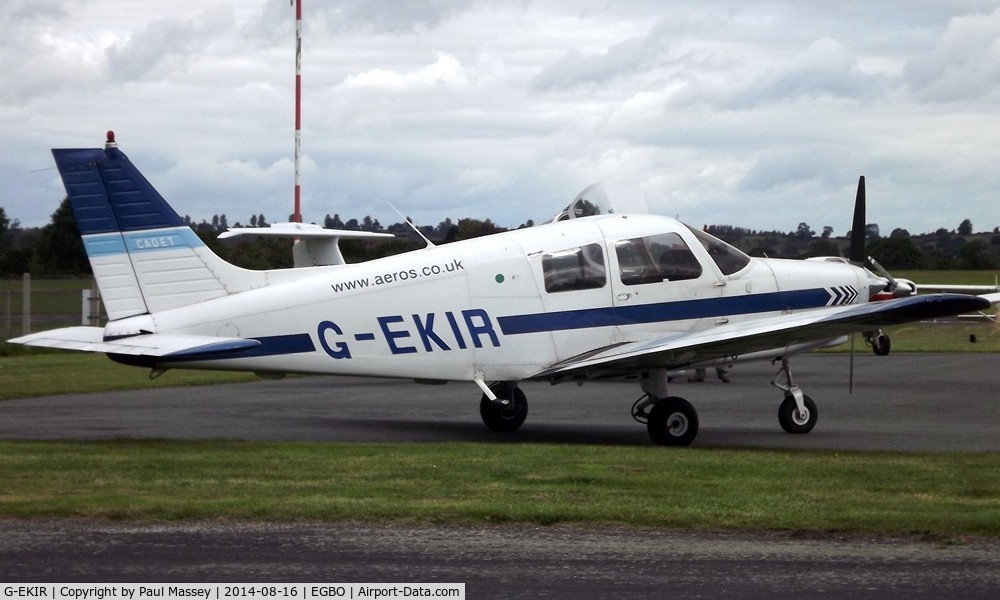 G-EKIR, 1989 Piper PA-28-161 Cadet C/N 28-41157, @ Halfpenny Green.EX:-SE-KIR.