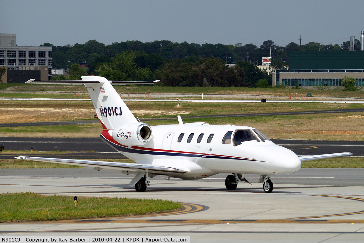 N901CJ, 1998 Cessna 525 CitationJet C/N 525-0278, Cessna Citation Jet [525-0278] (Helicopter Express) Atlanta-Dekalb Peachtree~N 22/04/2010