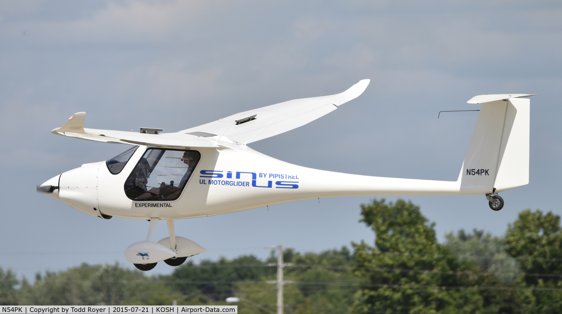 N54PK, Pipistrel Sinus 912 C/N 196, Airventure 2015